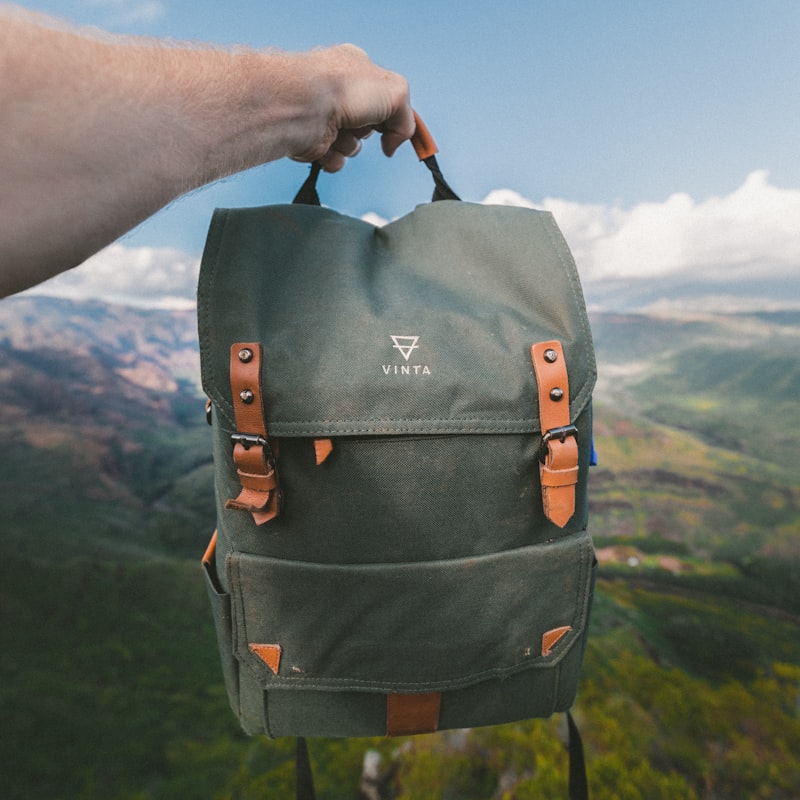 Men's PU Chest Crossbody Bag with USB Port