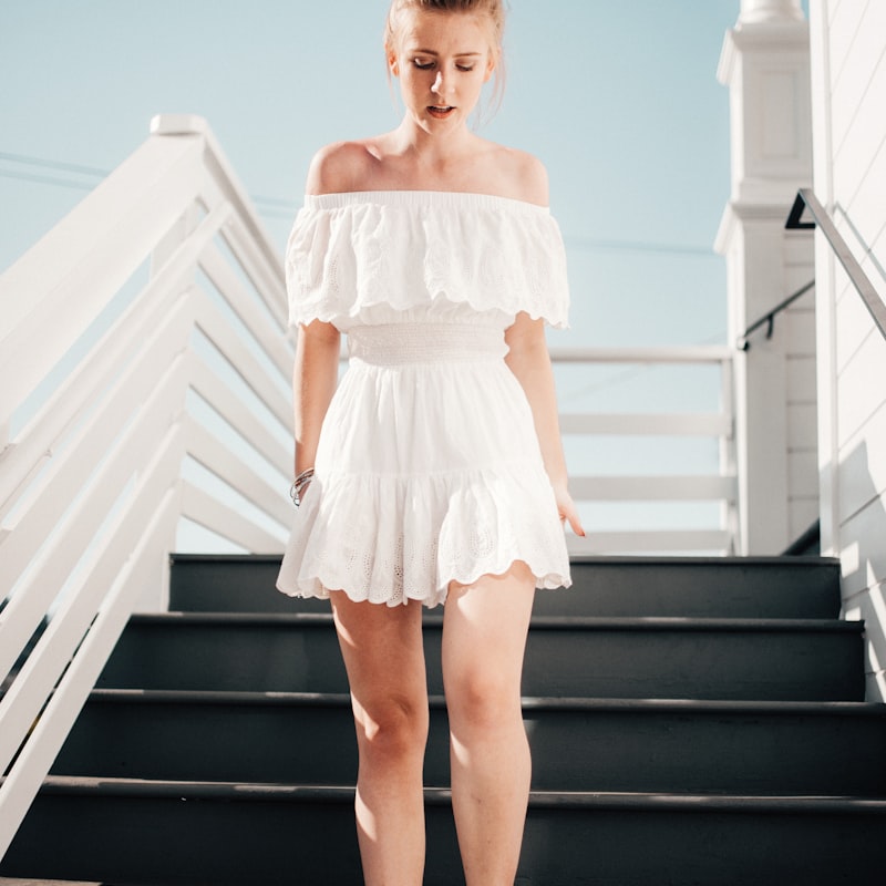 Women's Casual Midi Wrap Dress